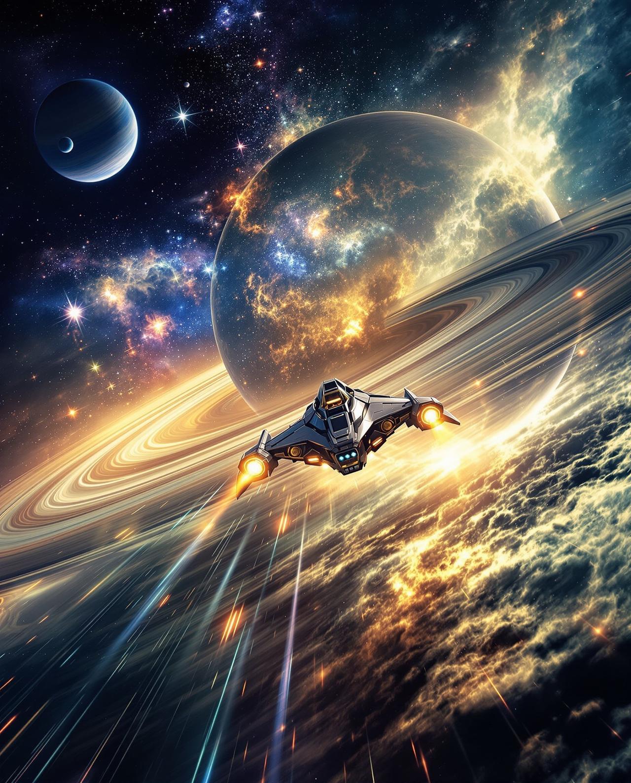 不卡影视出品科幻冒险电影《星际归途》官方海报